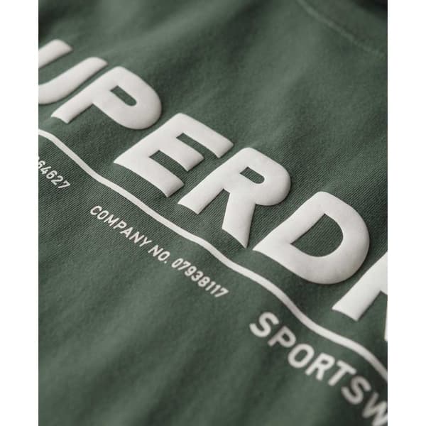 Superdry Utility Sport Loose Kortärmad Skjorta Grönt L Man