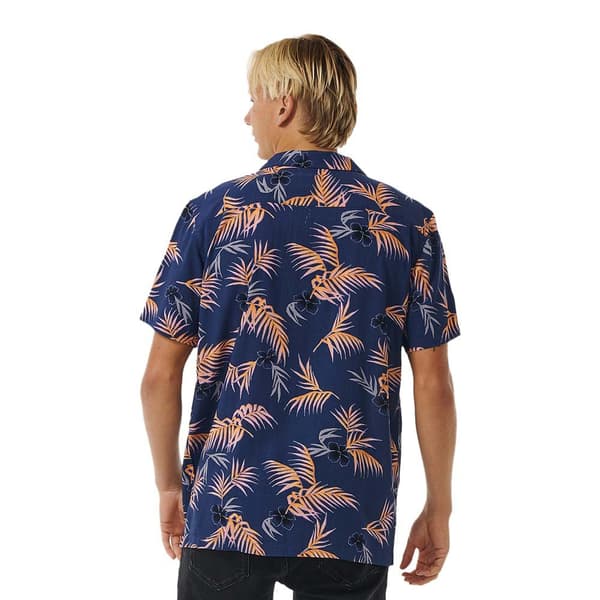 Rip Curl Surf Revival Floral Kortärmad Skjorta Flerfärgad M Man