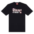 Miniatyrbillede 3 af 4: Diesel T Adjust K1 T-shirt Med Korte ærmer Sort XL Mand