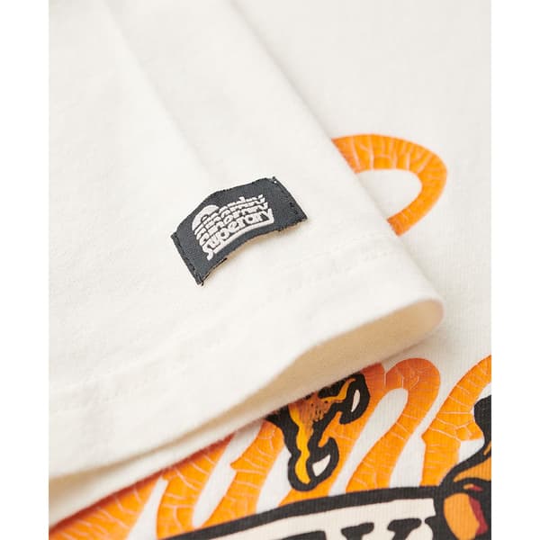 Superdry Tattoo Script T-shirt Med Korta ärmar Vit L Man