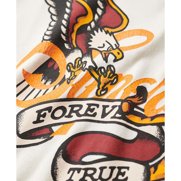 Superdry Tattoo Script T-shirt Med Korta ärmar Vit L Man
