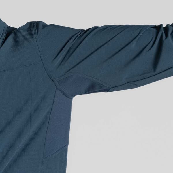 Craghoppers Nosilife Pro V Skjorte Med Lange ærmer Blå 2XL Mand