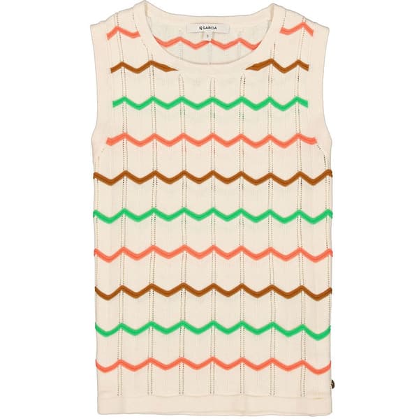 Garcia P40241 T-shirt Orange 2XL Kvinna