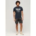 Miniatyrbild 3 av 6: Superdry Metallic Workwear Graphic T-shirt Med Korta ärmar Svart XL Man