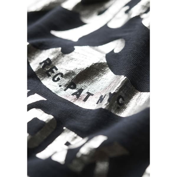 Superdry Metallic Workwear Graphic T-shirt Med Korta ärmar Svart XL Man