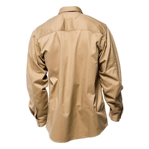 Jesse James Workwear Heavy Duty Skjorta Med Långa ärmar Beige 2XL Man