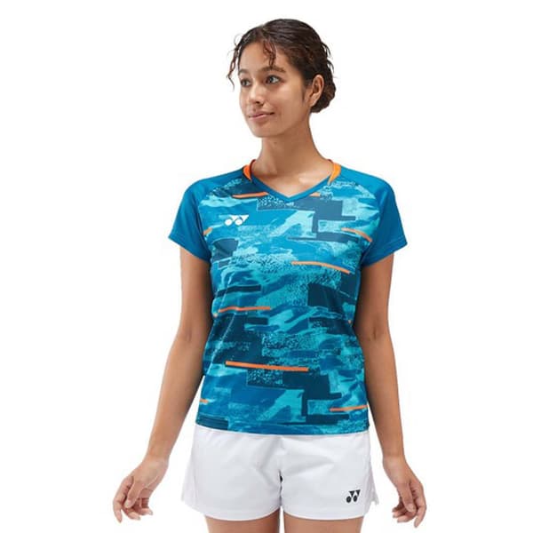 Yonex 0034ex Lyhythihainen Pikeepaita Sininen S Nainen