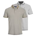 Miniatyrbild 1 av 3: Jack & Jones Paulos Kortärmad Polotröja 2 Enheter Grå L Man