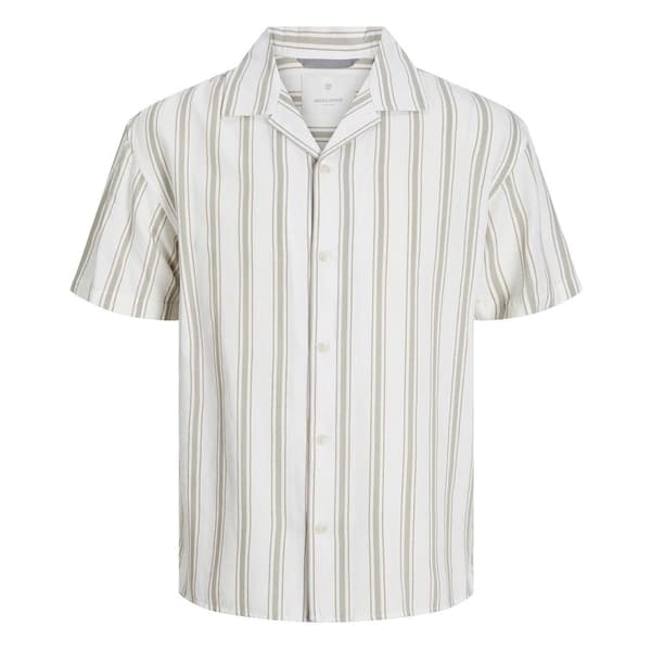 Jack & Jones Montana Kortärmad Skjorta Beige M Man