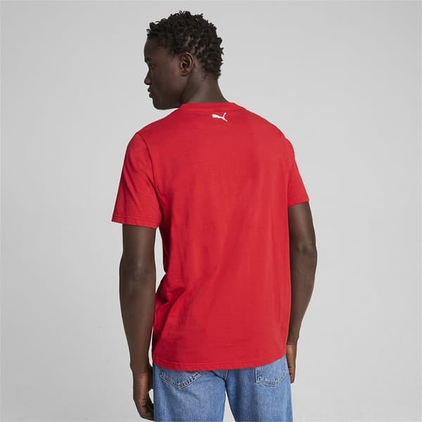Puma Ferrari Race Graphic T-shirt Med Korte ærmer Rød M Mand