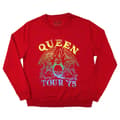 Miniatyrbild 3 av 4: Queen Tour 75 Crest Band Logo Sweatshirt
