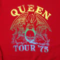 Miniatyrbild 2 av 4: Queen Tour 75 Crest Band Logo Sweatshirt