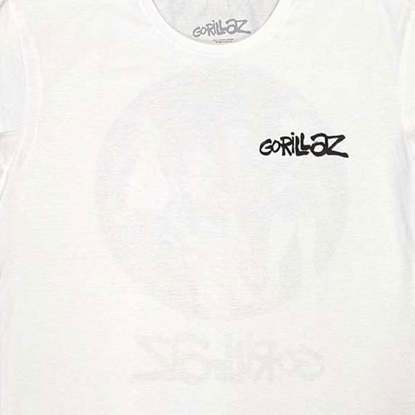 Gorillaz Song Machine Brush Logo T Shirt