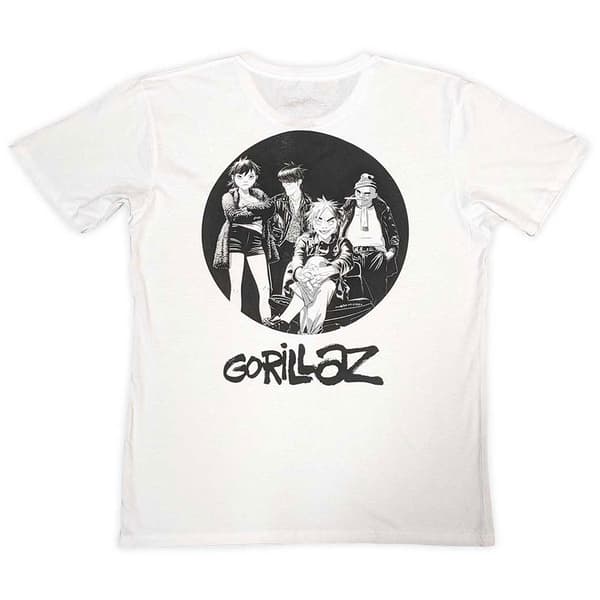 Gorillaz Song Machine Brush Logo T Shirt