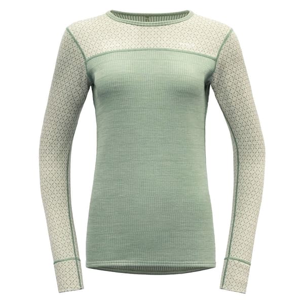 Devold Of Norway Kvitegga Merino 230 T-shirt Med Lange ærmer Grøn XL Kvinde