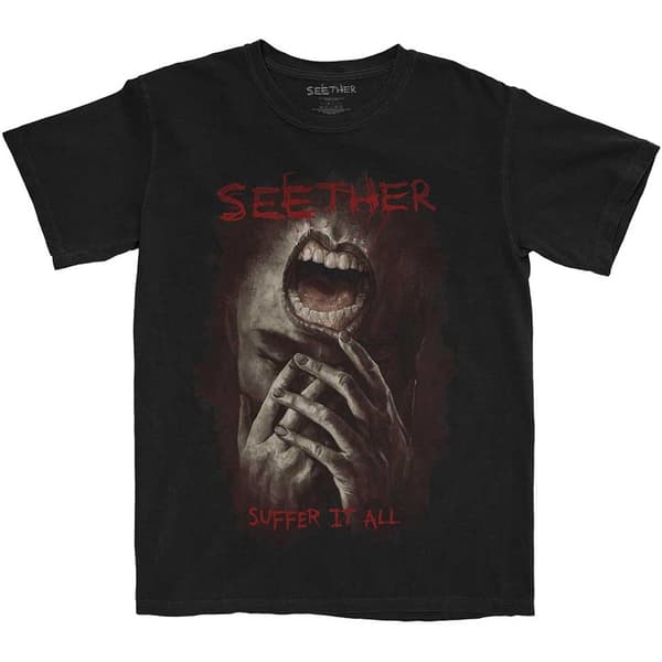 Seether Unisex T-Shirt: Suffer It All (Large)