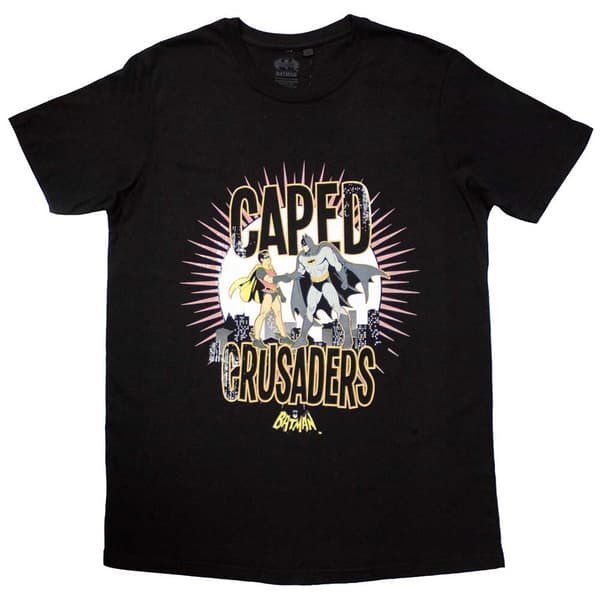 DC Comics Unisex T-Shirt: Batman Caped Crusaders (Small)