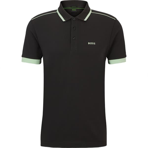 Boss Paddy Kortærmet Polo Grå XL Mand