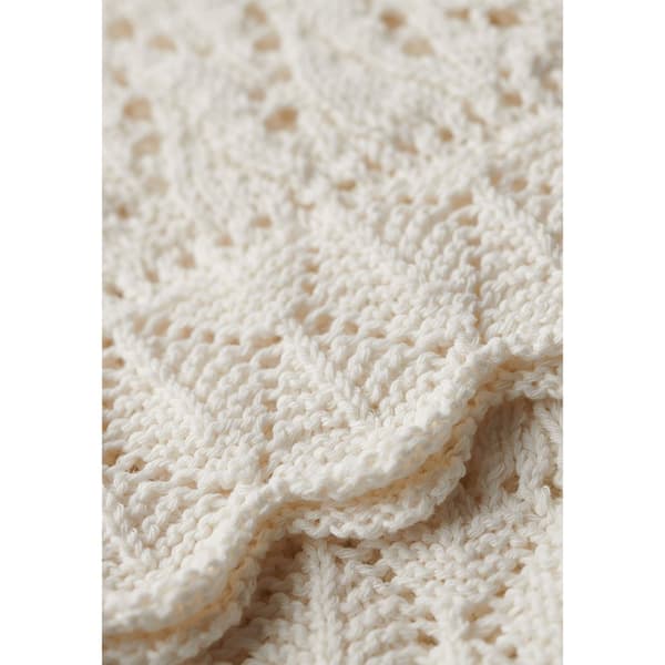 Superdry Crochet Cami ärmlös T-shirt Beige S Kvinna