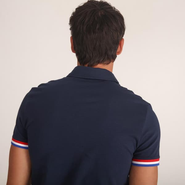 Le Coq Sportif Presentation Tri Nº1 Kortærmet Polo Blå XS Mand