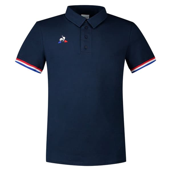 Le Coq Sportif Presentation Tri Nº1 Kortærmet Polo Blå XS Mand
