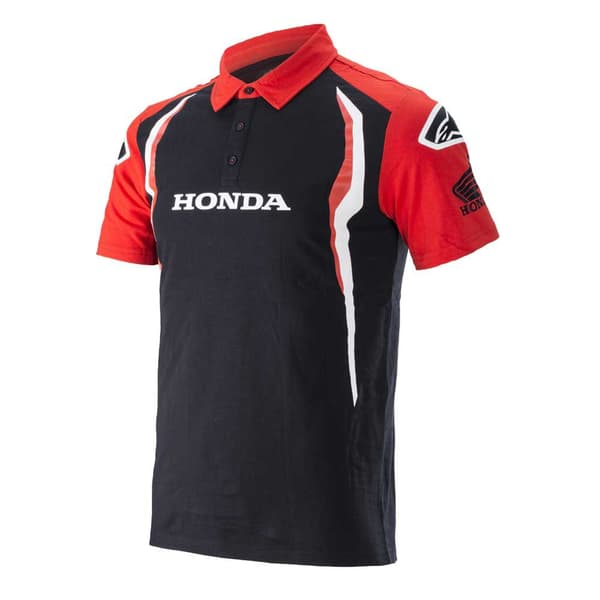 Alpinestars Honda Kortärmad Polotröja Röd,Svart L Man