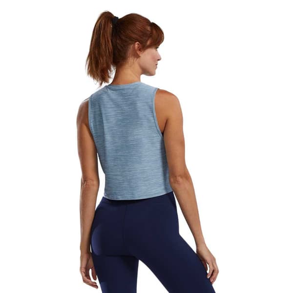 Tyr Airtec Cropped ärmlös T-shirt Blå XL Kvinna