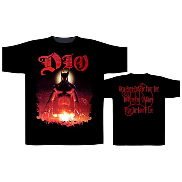 DIO T-SHIRT - LAST IN LINE (LARGE)