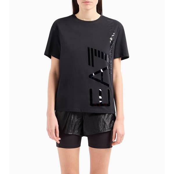 Ea7 Emporio Armani 3dtt25_tjtyz T-shirt Med Korta ärmar Svart XS Kvinna