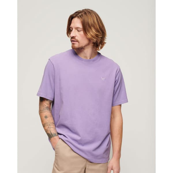 Superdry Vintage Washed T-shirt Lila M Man