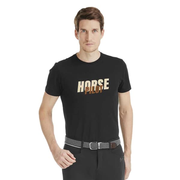 Horse Pilot Team T-shirt Med Korta ärmar  2XL