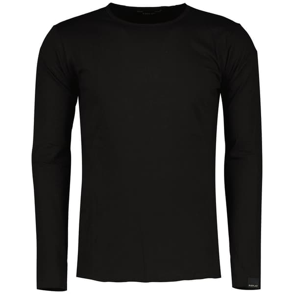 Replay M3592a.000.2660 T-shirt Med Lång ärm Svart 2XL Man