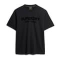Miniatyrbild 2 av 5: Superdry Luxury Sport Loose T-shirt Med Korta ärmar Svart M Man