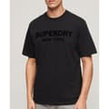 Miniatyrbild 1 av 5: Superdry Luxury Sport Loose T-shirt Med Korta ärmar Svart M Man