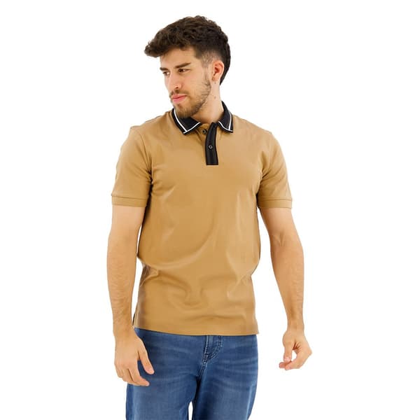 Boss Phillipson 36 10260025 Kortærmet Polo Brun XL Mand