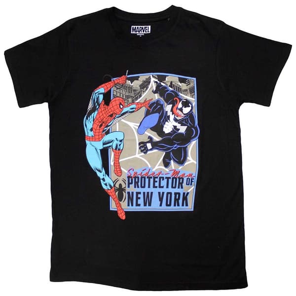 Marvel Comics Unisex T-Shirt: Protector Of New York (X-Large)