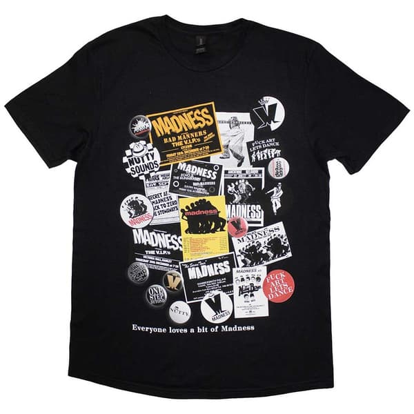 Madness Unisex T-Shirt: Posters & Stickers (XX-Large)