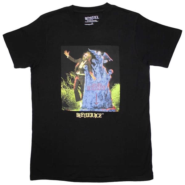 Beetlejuice Unisex T-Shirt: Grave (Medium)