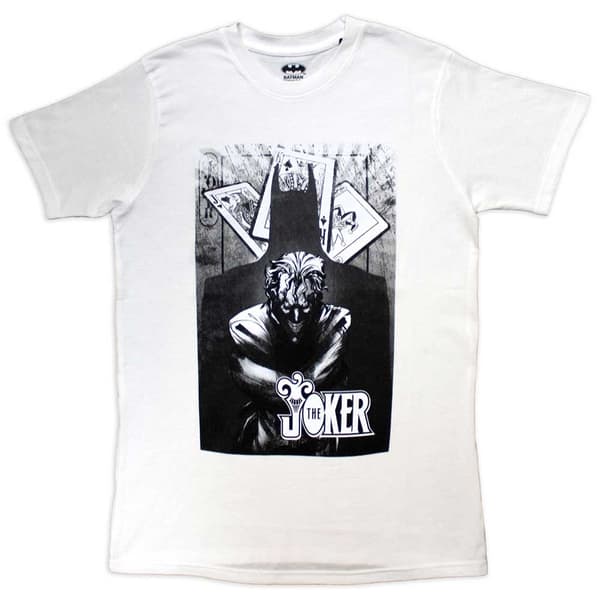 DC Comics Unisex T-Shirt: The Joker Menace (Small)