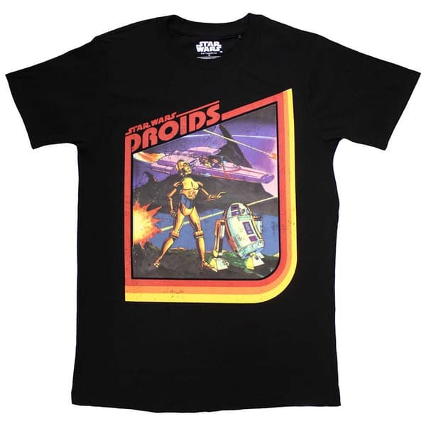 Star Wars Unisex T-Shirt: Droids (X-Large)