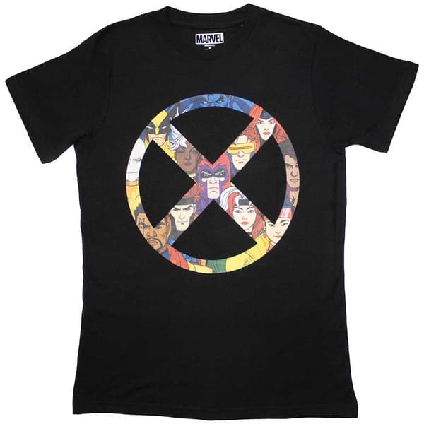 Marvel Comics Unisex T-Shirt: X-Men '97 X Badge (Medium)