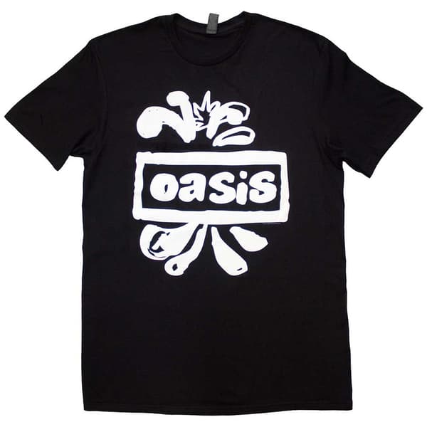 Oasis Unisex T-Shirt: Logo Splat (XX-Large)