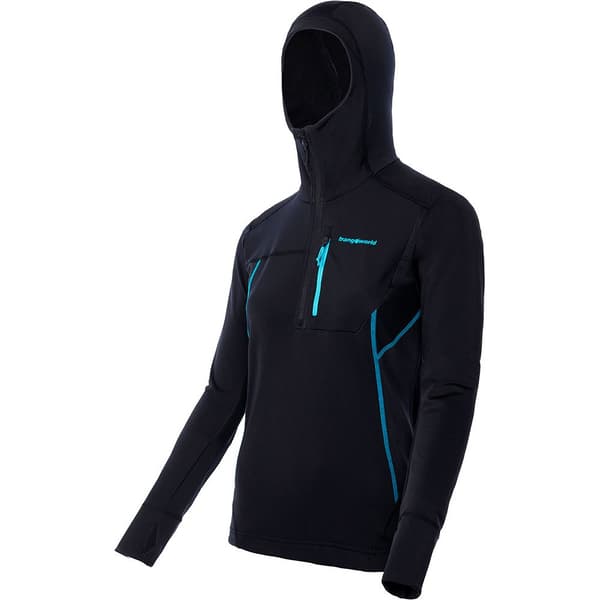 Trangoworld Iremel T-shirt Med Lange ærmer Sort L Kvinde