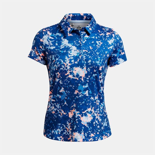 Under Armour Golf Playoff 3.0 Printed Kortärmad Piké För Kvinno  M