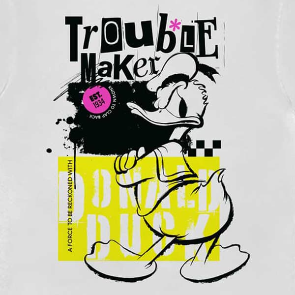Disney Donald Duck Trouble Maker T Shirt