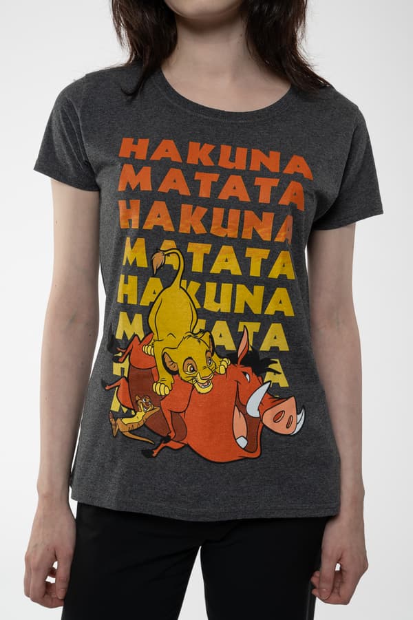 The Lion King Hakuna Matata Rep Skinny Fit T Shirt