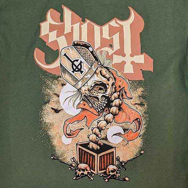 Ghost Jack In The Box Band Logo T Shirt