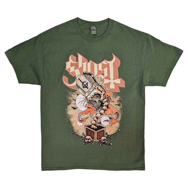 Ghost Jack In The Box Band Logo T Shirt
