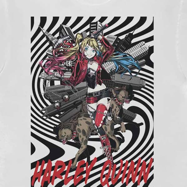 Harley Quinn Spiral T Shirt