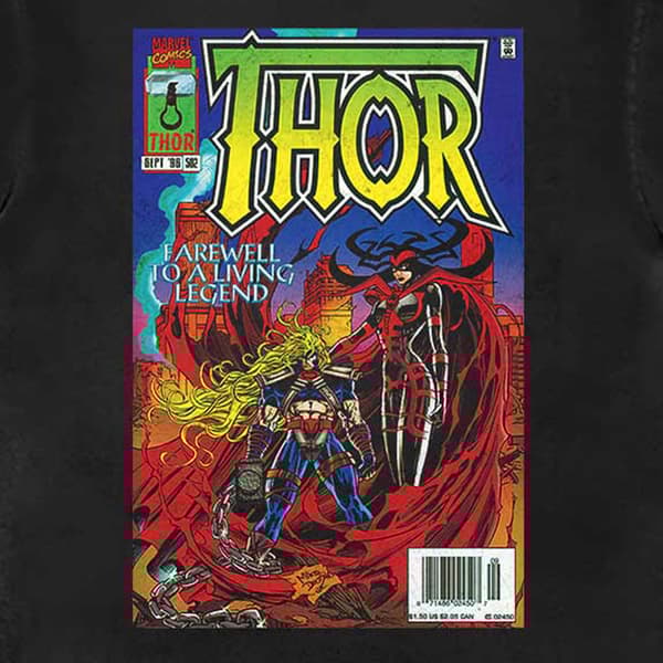 Thor Living Legend Comic Cover T Shirt
